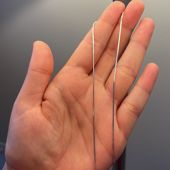 Silver Chain Necklace - Picture 2 of 2